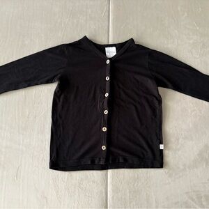 ⭐️2/$25⭐️ Black Kids Button-Up Cardigan (Bamboo)